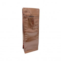 12,5X27,5 Walfli Rose Gold Parlak Kilitli Flat Bottom